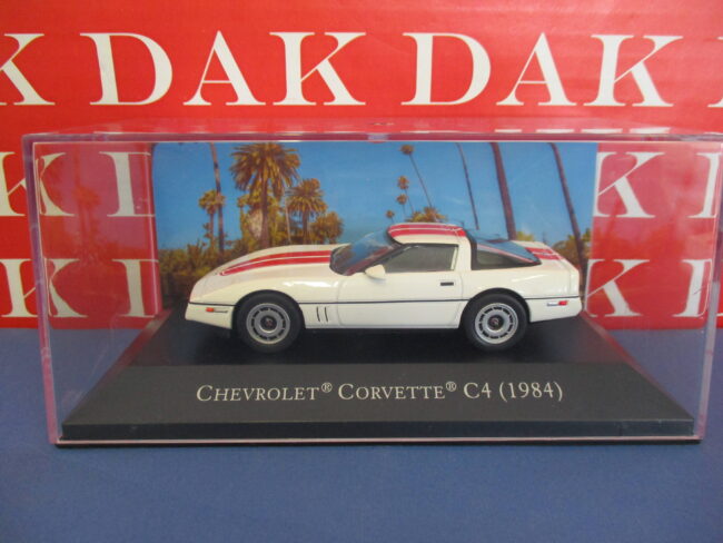 Die cast 1/43 Modellino Auto Chevrolet Corvette C4 1984 - immagine 4