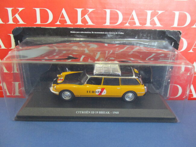 Die cast 1/43 Modellino Auto Citroen ID19 Break Europe 1 1960 - immagine 4