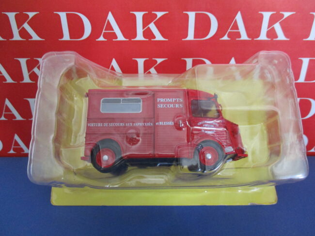 Die cast 1/43 Modellino Furgone Pompiere Citroen Type HY VSAB Francia - immagine 4