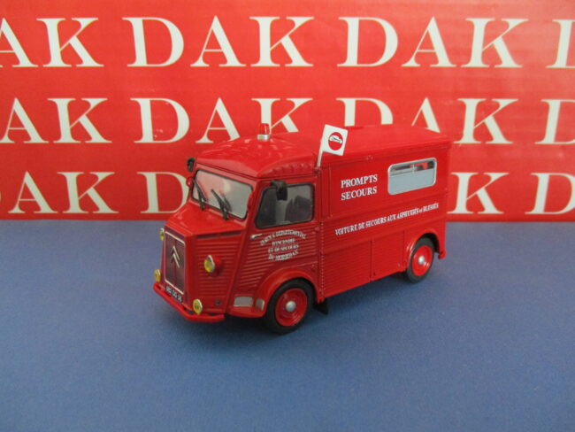 Die cast 1/43 Modellino Furgone Pompiere Citroen Type HY VSAB Francia - immagine 2