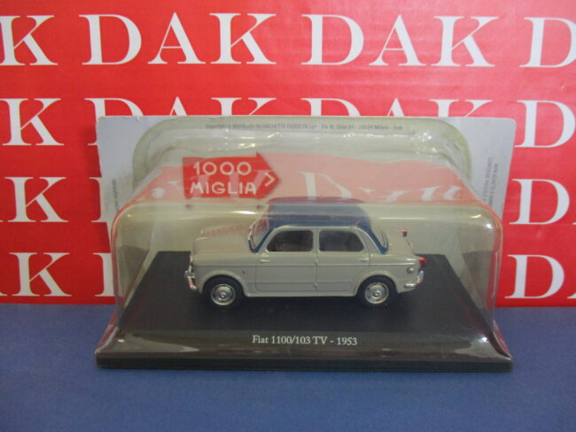 Die cast 1/43 Modellino Auto Fiat 1100/103 TV Mille Miglia 1953