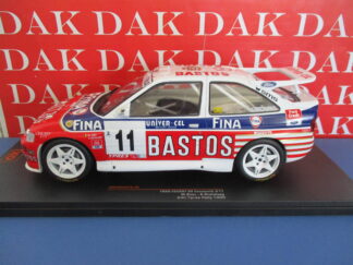 Die cast 1/18 Modellino Auto Ford Escort RS Cosworth Rally Ypres 1995 M. Duez