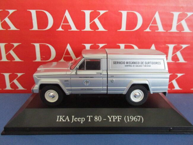 Die cast 1/43 Modellino Auto IKA Jeep T 80 YPF 1967