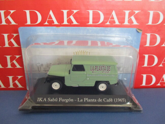 Die cast 1/43 Modellino Auto IKA Sabu Furgon La Planta de Cafè 1965 - immagine 4
