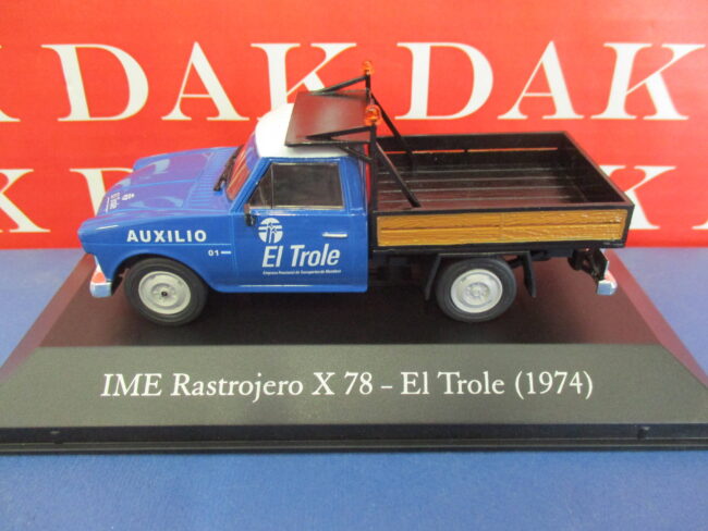 Die cast 1/43 Modellino Furgone IME Rastrojero X78 El Trole 1974