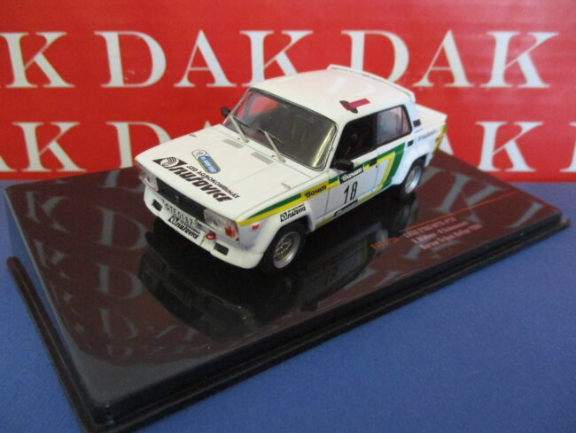 Die cast 1/43 Modellino Auto Lada 2105 VFTS Rally Barum 1986 V. Blahna by Ixo - immagine 2