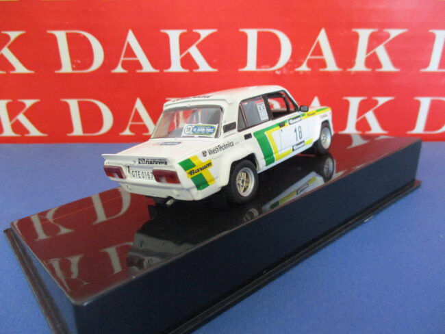 Die cast 1/43 Modellino Auto Lada 2105 VFTS Rally Barum 1986 V. Blahna by Ixo - immagine 3