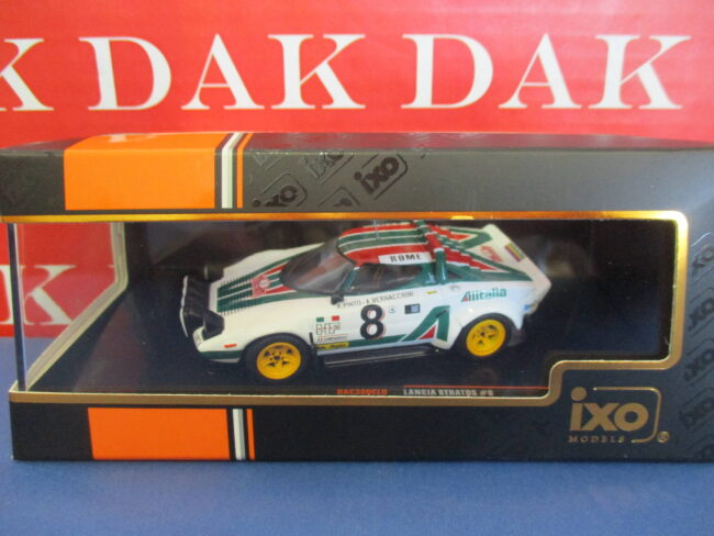Die cast 1/43 Modellino Auto Lancia Stratos Rally Monte Carlo 1976 R. Pinto - immagine 5