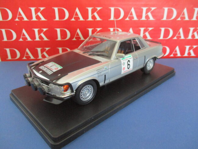 Die cast 1/24 Modellino Auto Mercedes 450 SLC Rally Bandama 1979 H. Mikkola - immagine 2
