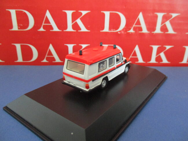 1/87 Modellino Auto Ambulanza Mercedes G-Klasse Binz Ambulance 1985 by BoS - immagine 3