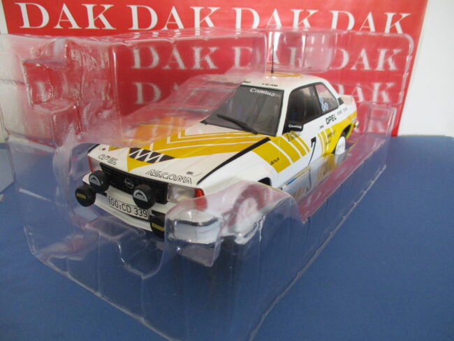 Die cast 1/18 Modellino Auto Opel Ascona 400 Rally Sweden 1980 A. Kullang - immagine 2