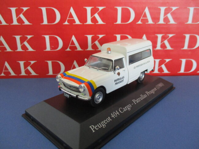 Die cast 1/43 Modellino Auto Peugeot 404 Cargo Patrullas Peugeot 1980 - immagine 2