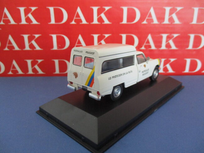 Die cast 1/43 Modellino Auto Peugeot 404 Cargo Patrullas Peugeot 1980 - immagine 3