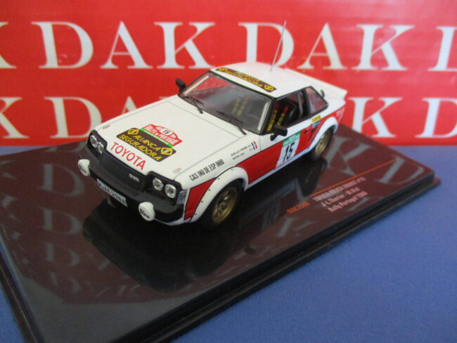 Die cast 1/43 Modellino Auto Toyota Celica 2000GT Rally Portugal 1980 Therier - immagine 2