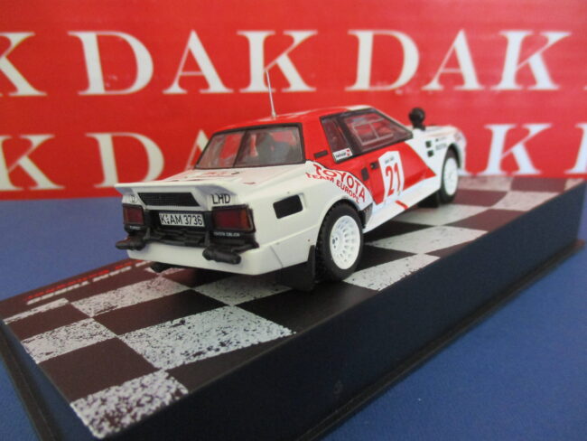 Die cast 1/43 Modellino Auto Toyota Celica Twin Cam Turbo Rally Safari 1985 KKK - immagine 3