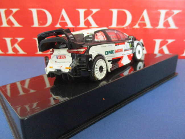 Die cast 1/43 Modellino Auto Toyota Yaris WRC Rally Monza 2021 S. Ogier by Ixo - immagine 3