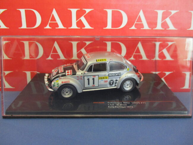 Die cast 1/43 Modellino Auto Volkswagen 1303 S Rally Portugal 1973 T. Fall - immagine 4