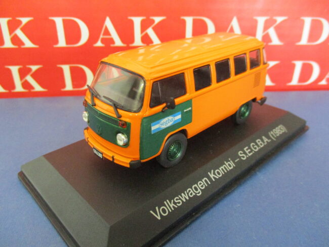 Die cast 1/43 Modellino Furgone Van Volkswagen T2 Kombi S.E.G.B.A. 1983 - immagine 2