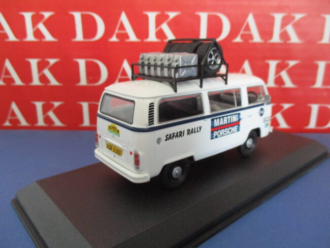 Die cast 1/43 Modellino Furgone Volkswagen T2 Rally Safari Martini Porsche 1978 - immagine 3