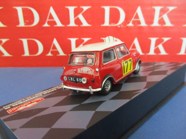 Die cast 1/43 Modellino Auto BMC Mini Cooper S Rally Monte Carlo 1967 R.Aaltonen - immagine 3