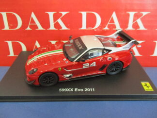 Die cast 1/43 Modellino Auto Ferrari 599XX Evo 2011