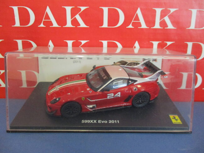 Die cast 1/43 Modellino Auto Ferrari 599XX Evo 2011 - immagine 4