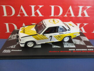 Die cast 1/43 Modellino Auto Opel Ascona 400 Rally Sweden 1980 A. Kullang