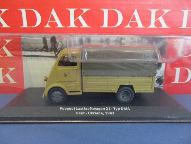 Die cast 1/43 Modellino Furgone Van Peugeot LFW 2 t Typ DMA Herr Ukraine 1943 - immagine 4