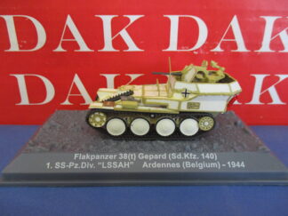 Die cast 1/72 Modellino Tank Flakpanzer 38(t) Gepard 1.SS-Pz. Div. LSSAH 1944