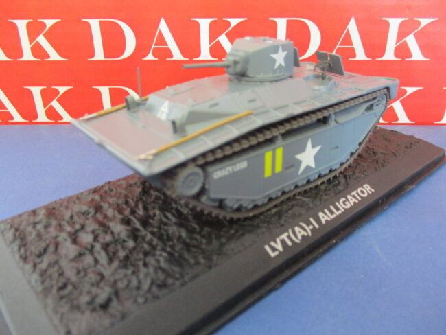 Die cast 1/72 Modellino Carro Armato Tank LVT(A)-I Alligator Crazy Legs Saipan - immagine 2