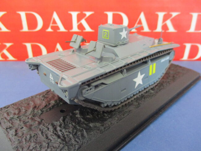 Die cast 1/72 Modellino Carro Armato Tank LVT(A)-I Alligator Crazy Legs Saipan - immagine 3