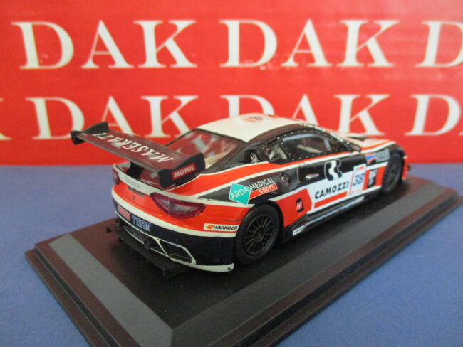 Die cast 1/43 Modellino Auto Maserati Granturismo MC GT3 Camozzi 2011 P. Guidi - immagine 3