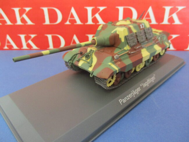 Die cast 1/72 Modellino Carro Armato Tank Panzerjager Jagdtiger X7 Pz.Abt 512 45 - immagine 2