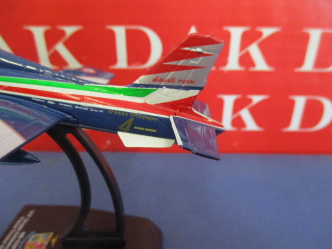 Die cast 1/100 Modellino Aereo Aircraft Aermacchi MB-339 Frecce Tricolori 60 Ann - immagine 3