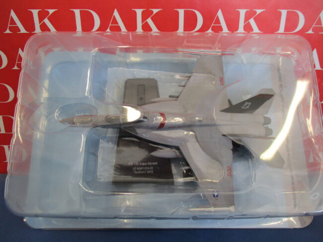 Die cast 1/100 Modellino Aereo Aircraft Boeing FA-18E Super Hornet Sunliners 201 - immagine 7