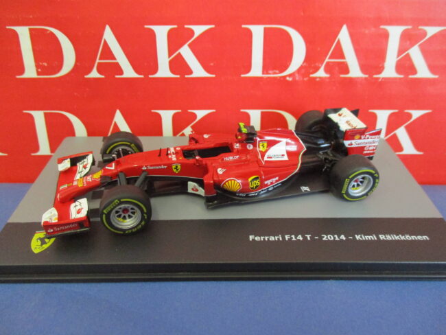 Die cast 1/43 Modellino Auto F1 Ferrari F14T 2014 K. Raikkonen