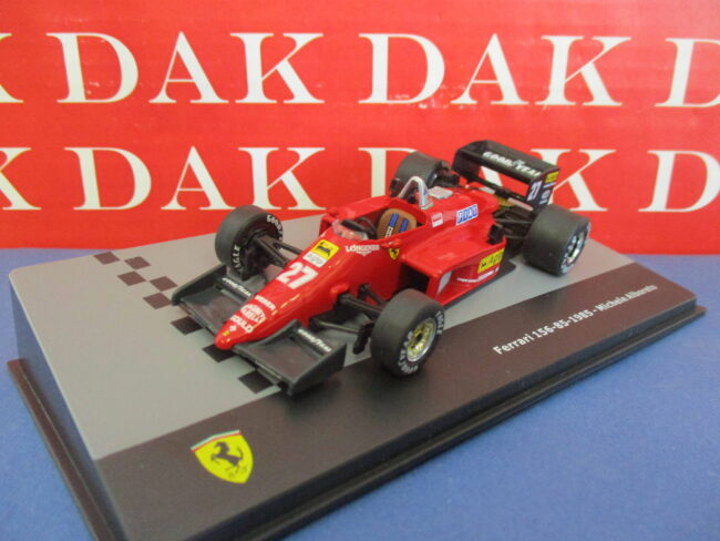 Die cast 1/43 Modellino Auto F1 Ferrari F156-85 1985 M. Alboreto - immagine 2