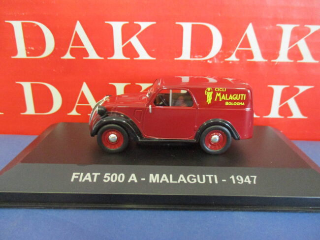 Die cast 1/43 Modellino Auto Fiat 500A Malaguti 1947