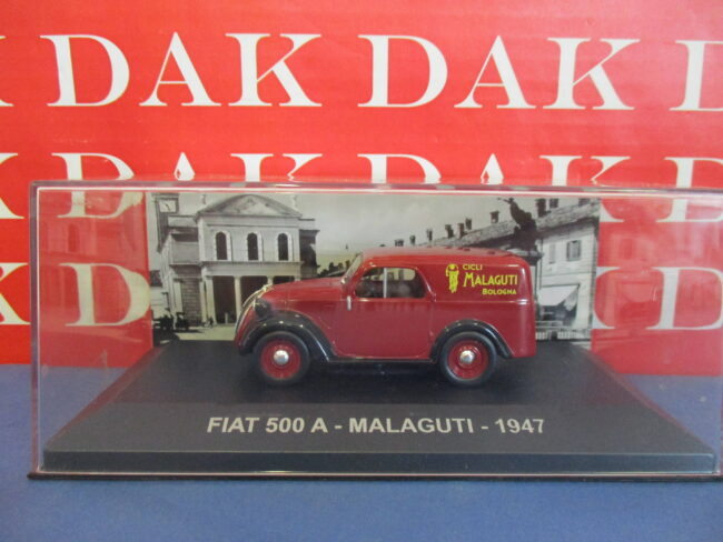 Die cast 1/43 Modellino Auto Fiat 500A Malaguti 1947 - immagine 4