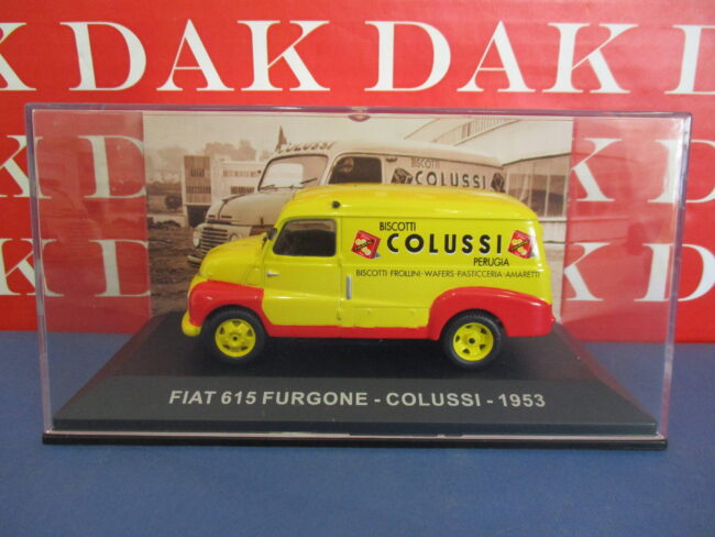 Die cast 1/43 Modellino Furgone Fiat 615 Colussi 1953 - immagine 4