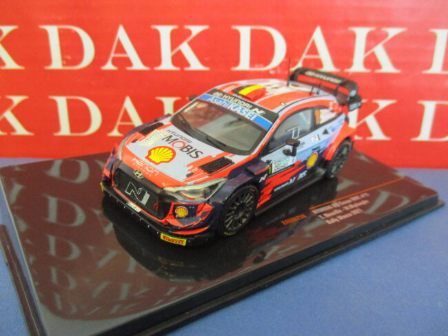 Die cast 1/43 Modellino Auto Hyundai i20 Coupe WRC Rally Monza 2021 T. Neuville - immagine 2
