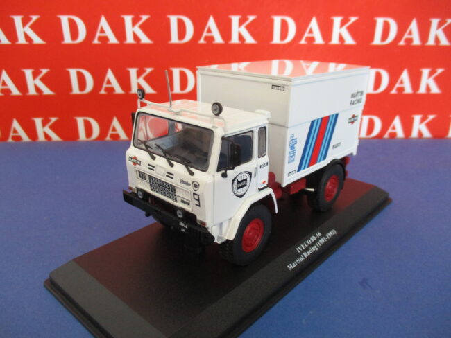 Die cast 1/43 Modellino Camion Iveco 80-16 Assistenza Rally Lancia Martini 1991 - immagine 2