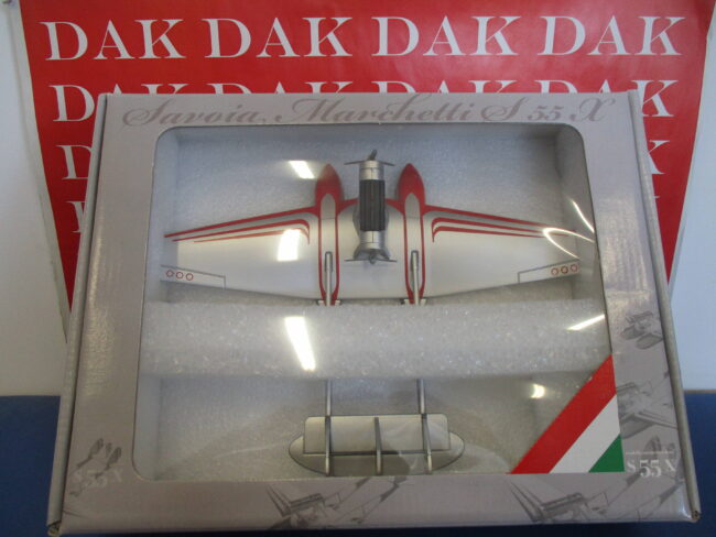 Die cast 1/96 Modellino Aereo Savoia Marchetti S.55.X Trasvolata Atlantica 1933 - immagine 7