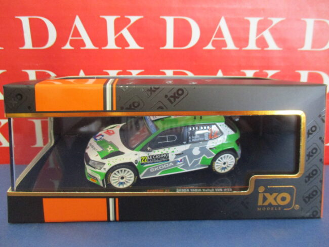 Die cast 1/43 Modellino Auto Skoda Fabia Rally 2 EVO N22 Rally Monte Carlo 2022 - immagine 5