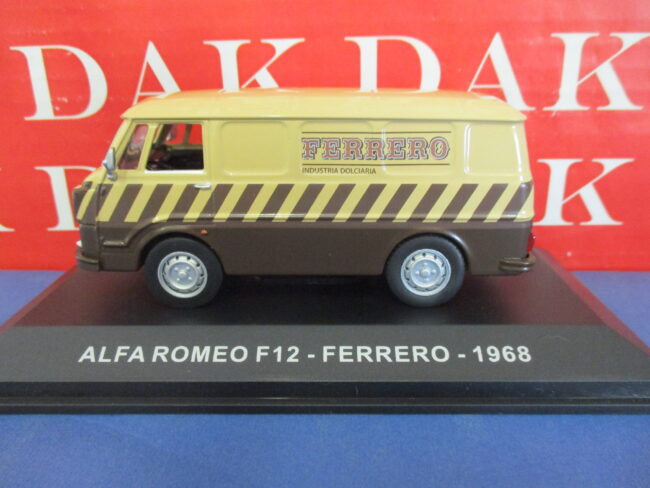 Die cast 1/43 Modellino Furgone Alfa Romeo F12 Ferrero 1968
