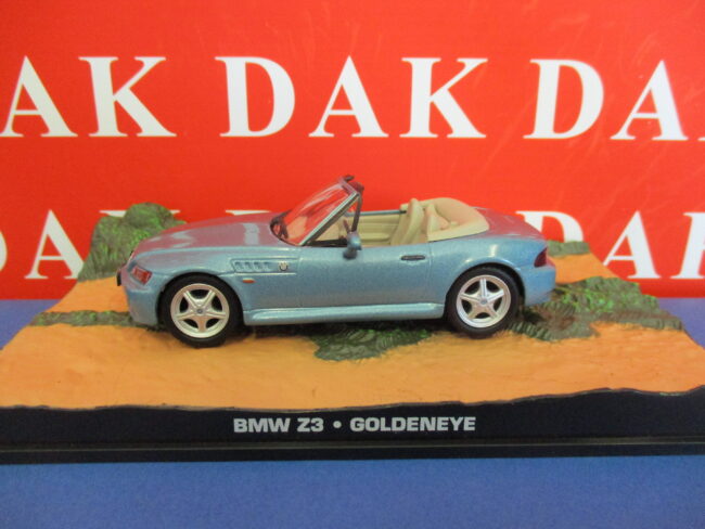Die cast 1/43 Modellino Auto 007 James Bond BMW Z3 Spider Goldeneye NO PERSONAGG