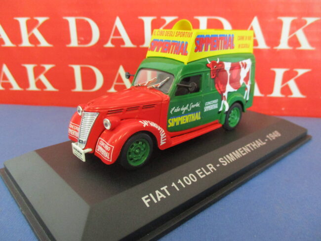 Die cast 1/43 Modellino Auto Fiat 1100 ELR Simmenthal 1948 - immagine 2