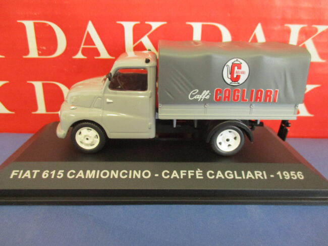 Die cast 1/43 Modellino Fiat 615 Camioncino Caffè Cagliari 1956
