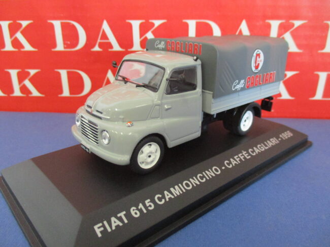 Die cast 1/43 Modellino Fiat 615 Camioncino Caffè Cagliari 1956 - immagine 2