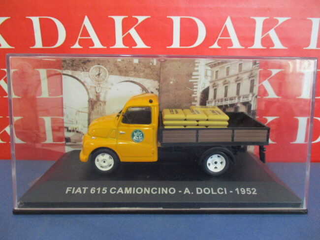 Die cast 1/43 Modellino Fiat 615 Camioncino Pick-Up A. Dolci 1952 - immagine 4
